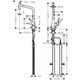 Bateria kuchenna Hansgrohe Kitchen faucet with pull-out hose Hansgrohe Metris Select M71 73816800