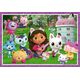 Ravensburger Puzzle 35 elementów Koci Domek Gabi