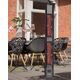 Sunred SUNRED | Heater | RD-DARK-3000L, Valencia Dark Lounge | Infrared | 3000 W | Number of power levels | Suitable for rooms up to m² | Black | IP55