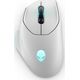 Mysz Dell Dell | Gaming Mouse | AW620M | Wired/Wireless | Alienware Wireless Gaming Mouse | Lunar Light