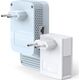 Adapter powerline TP-Link TP-LINK WLAN 1000MBit Powerline Adapter KIT Kit bestehend aus 2 Adaptern