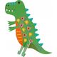 Avenir Wyklejanka Stick N Play - Świat dinozaurów
