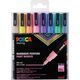 Posca Uni-Ball PC-3M, Multicolour, Pastel, Multicolour, 8 colours, Fine, 0.9 mm, 1.3 mm