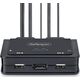 Adapter USB StarTech Cable StarTech KVM 2-Port USB A+C DP Switch 4K