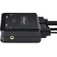 Adapter USB StarTech Cable StarTech KVM 2-Port USB-C DP Switch 4K