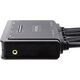 Adapter USB StarTech KVM StarTech 2-Port DP Switch 4K USB + Audio