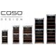 Chłodziarka do wina Caso Caso | Wine cooler | WineComfort 24 | Energy efficiency class G | Bottles capacity 24 bottles | Cooling type Compressor technology | Juodas