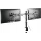 Deltaco Uchwyt biurkowy na 2 monitory 13" - 32" (GAM-040-W)