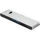 Adapter USB Deltaco USB-C jungčių stotelė DELTACO USB-C į HDMI/DisplayPort/USB-A/USB-C/atminties kortelės skaitytuvas, 3840x2160, PD 100W, pilka / USBC-HDMI21