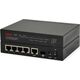 Switch Roline ROLINE Gigabit Ethernet Switch 6 portów (5x 10/100/1000 + 1x SFP, 4x PoE+)