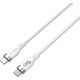 Kabel USB HyperDrive USB-C - USB-C 1 m Biały (HJ4001WHGL)