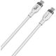 Kabel USB HyperDrive USB-C - USB-C 1 m Biały (HJ4001WHGL)