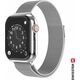 Swissten Mesh band for apple watch 38-40 mm silver