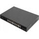 Switch Digitus DIGITUS Switch 16+2Port 2Gigabit SFP PoE schwarz