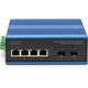 Switch Digitus DIGITUS Switch 4+2-Port Gigabit Ethernet PoE SC 20 km