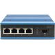 Switch Digitus DIGITUS Switch Ind. 4-Port 10/100 blau