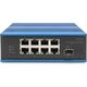 Switch Digitus DIGITUS Switch Ind. 8-Port 10/100 Unmanaged blau