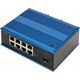 Switch Digitus DIGITUS Switch Ind. 8-Port Gigabit Unmanaged blau
