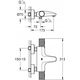 Bateria wannowa Grohe Grohe Grohtherm 1000 Performance Thermostatic Bath Valve 1/2