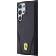 Ferrari Ferrari FEHMS24LP3BAK S24 Ultra S928 czarny/black hardcase Hot Stamp V Lines MagSafe