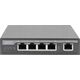 Digitus DIGITUS 4-Port Gigabit 4PPoE Extender, 802.3at, 60 W