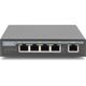 Digitus DIGITUS 4-Port Gigabit 4PPoE Extender, 802.3at, 60 W
