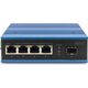 Switch Digitus Digitus 4-portowy przełącznik sieciowy Gigabit Ethernet PoE, przemysłowy, niezarządzany, 1 łącze SFP