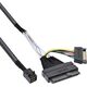 InLine InLine U.2 Anschlusskabel, SSD U.2 an SFF-8643, SATA - 0,5m