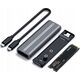Kieszeń Satechi SATECHI USB-C NVME and SATA SSD Enclosure Space Gray