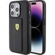 Ferrari Ferrari FEHCP15LGSPSIK iPhone 15 Pro 6.1" czarny/black hardcase Grip Stand Metal Logo