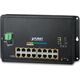 Switch Planet PLANET WGS-4215-16P2S łącza sieciowe Zarządzany L2 Gigabit Ethernet (10/100/1000) Obsługa PoE Czarny
