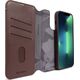 Decoded Decoded Leather MagSafe Modu Wallet iP 14 Pro Chocolate Brown