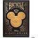 Bicycle Karty Black & Gold Mickey