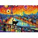 Trefl Puzzle 1000 elementów Koty w Paryżu