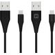 Kabel USB Swissten USB-A - USB-C 1.5 m Czarny (71504401)