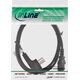 InLine InLine® Power cable, Israel plug to IEC, black, 3.0m