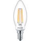 Philips Philips Candle & Lustre (Dimmable), 3.4 W, 40 W, E14, 470 lm, 15000 h, Warm glow