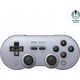 Pad 8BitDo 8BitDo SN30 Pro (Hall Effect Joystick), Gamepad (grey)