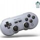 Pad 8BitDo 8BitDo SN30 Pro (Hall Effect Joystick), Gamepad (grey)
