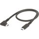 Kabel USB StarTech USB-C - USB-C 0.5 m Czarny (RUSB31CC50CMBR)