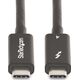 Kabel USB StarTech Thunderbolt - Thunderbolt 2 m Czarny (A40G2MB-TB4-CABLE)