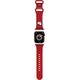 Hello Kitty Hello Kitty Silicone Kitty Head - Pasek do Apple Watch 38/40/41 mm (czerwony)