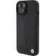 BMW BMW Leather Hot Stamp MagSafe - Etui iPhone 15 (Czarny)