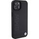 BMW BMW Leather Hot Stamp MagSafe - Etui iPhone 15 (Czarny)