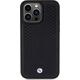 BMW BMW Leather Diamond Pattern - Etui iPhone 15 Pro (czarny)