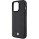 BMW BMW Leather Diamond Pattern - Etui iPhone 15 Pro (czarny)