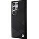 BMW BMW Signature Leather Crossing Lines Pattern - Etui Samsung Galaxy S24 Ultra (czarny)