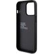 BMW BMW Leather Carbon Blue Line - Etui iPhone 15 Pro Max (czarny)