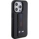 BMW BMW Grip Stand Smooth & Carbon - Etui iPhone 15 Pro (czarny)