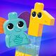 XXX_MegaBloks (Mega Bloks) Klocki Mega Aktywizujące zwierzątka z dżungli 15 elementów